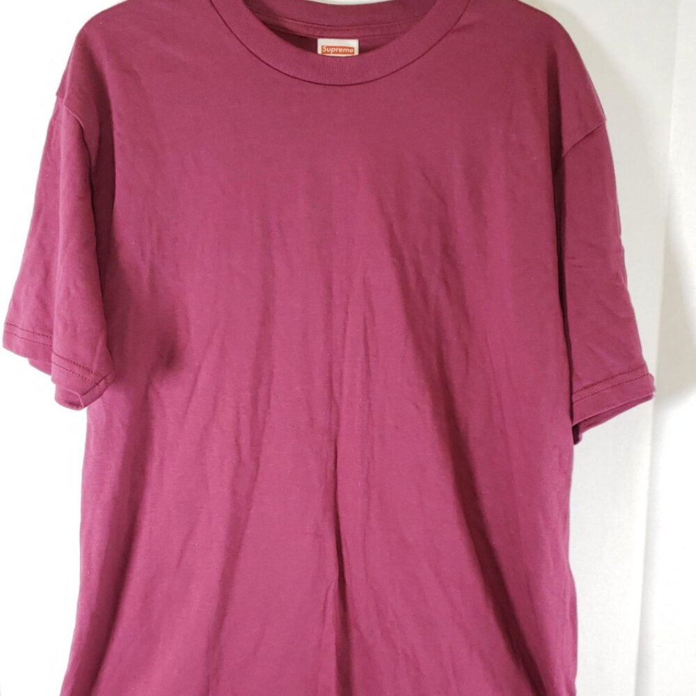 Supreme vintage, plain short-sleeve crewneck Size -L